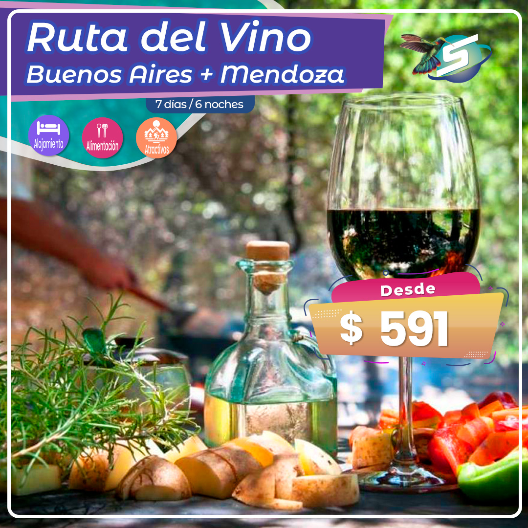 Ruta del vino, Buenos Aires + Mendoza